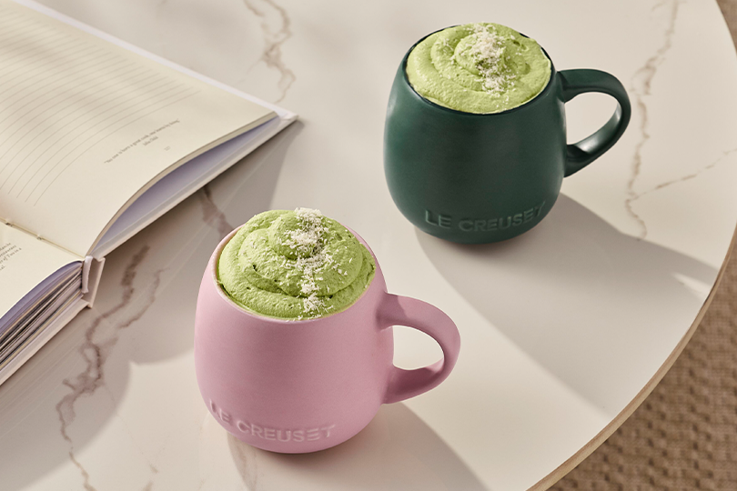 Latte au matcha